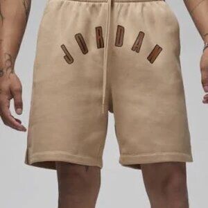 Jordan Flight MVP Fleece Shorts (Tan) – Size S